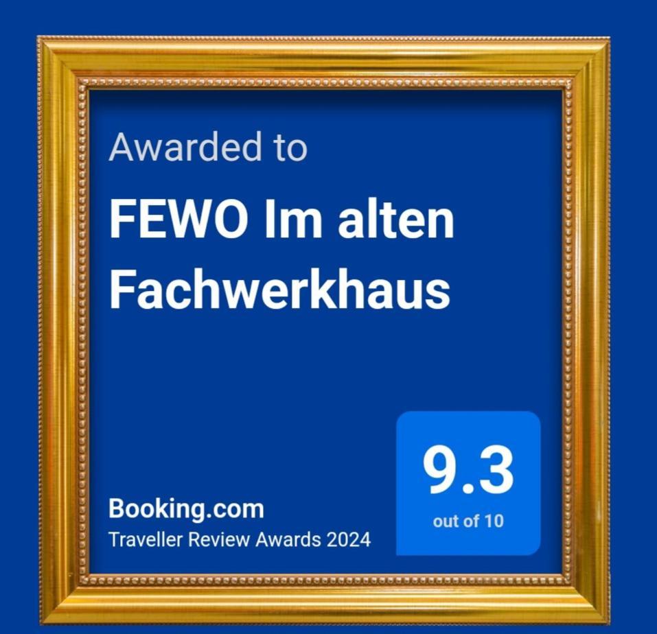 באד בוכאו Fewo Im Alten Fachwerkhaus מראה חיצוני תמונה